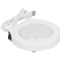 USB-anslutningsvärmare vakuumkoppmatta varmare underlägg för kontorsmjölkkaffe