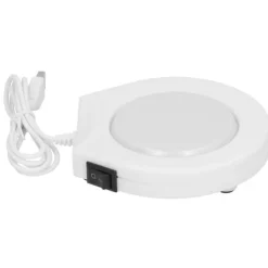 USB-anslutningsvärmare vakuumkoppmatta varmare underlägg för kontorsmjölkkaffe