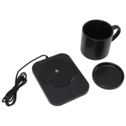 USB-driven muggvärmare med 3 temperaturinställningar - Idealisk för användning i hemmet och på kontoret