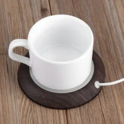 USB-koppvärmare - Mörk träkorn