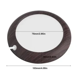 USB-koppvärmare - Mörk träkorn