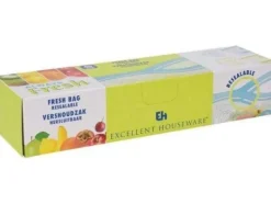 Utmärkt hushållsartiklar påsar för matförvaring 20x1,2 l + 20x2,5 l