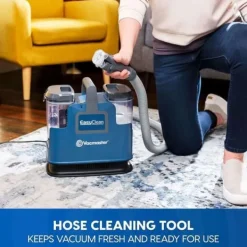 VACMASTER - ÅNGSTÄDARE FÖR FLÄCKAR PÅ MATTA OCH SOFFA - 500W - BLÅ