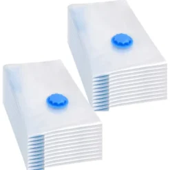 vidaXL Vakuumpåsar till kläder 60x40 cm 20 st