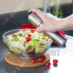 Olje- & Vinägerbehållare-Vaporisator - TD® - Rostfritt stål - 100mL - Silver - Praktisk och hållbar