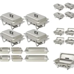 Matuppvärmare-Varmhållningskärl - Living Varmhållningskärl 4 st rostfritt stål