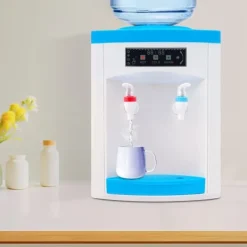 Vattenkylare-Vatten dispenser, Effekt 550W, Varmt vatten 90℃, Kallt vatten 8℃, Spänning 220V, Mått 25.5*23.5*33 cm