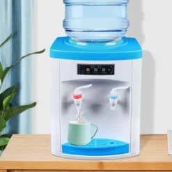 Vattenkylare-Vatten dispenser, 550W effekt, 220V spänning, mått 25,5*23,5*33cm, uppvärmningskapacitet 5L/H, kylkapacitet 0,7L/H