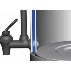 Vatten- och glöggberedare, dubbla väggar, 18 L. - Hendi 211502