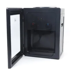 Vattenkylare-Vattendispenser - Bänkmodell - Varmt/Kallt Vatten - Spänning 220V 50Hz - 550W Värme, 75W Kyla - Flöde 4 L/h ≥90°C, 1 L/h ≤15°C - Svart
