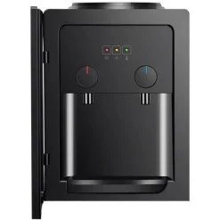 Vattenkylare-Vattendispenser - Bordsmodell - Varmt & Kallt Vatten - 220V 50Hz - Uppvärmning 550W, Kylning 75W - PP-hölje - Svart