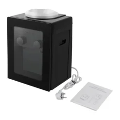 Vattenkylare-Vattendispenser - Bordsmodell - Varmt & Kallt Vatten - 220V 50Hz - Uppvärmning 550W, Kylning 75W - PP-hölje - Svart
