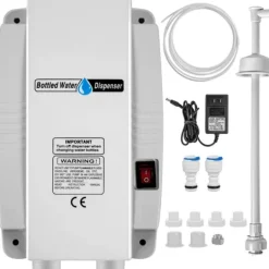 Vattenkylare-Vattenflaskadispenser, 1 gallon/min flödeshastighet, 40 PSI tryck, dubbla säkerhetsbrytare,En rörtyp 2