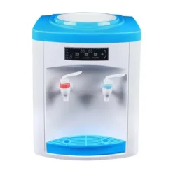 Vattenkylare-Vattenkylare, varm- och kallvattenutmatning, indikatorlampor,Blå