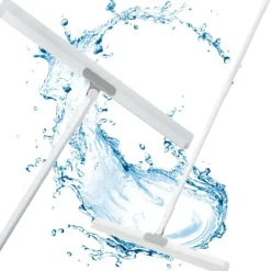 Golv- & Mattrengöring-Vattenskrapa teleskopisk - För golv, fönster och speglar