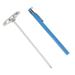 Matlagningstermometrar-Vattentät matlagningstermometer i rostfritt stål - hög temperaturbeständighet