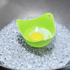 Verktyg Cook Ägg Pochera ägg Silikonkopp Äggform Köksredskap - Slumpmässig färg