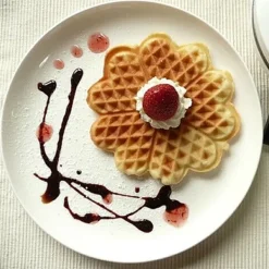 Våffeljärn, Non-stick beläggning, Överhettningsskydd,Våffla våffla 5, EU