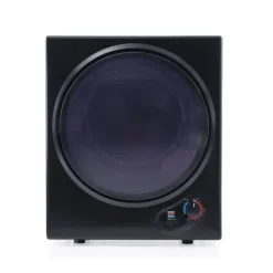 Väggmonterad torktumlare 2,5 kg, 200 min timer, dubbel filter, PTC-keramik, rostfritt, 65°C