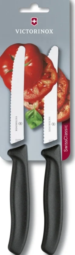 Victorinox Swiss Classic tomatkniv, 11 cm, 2 st