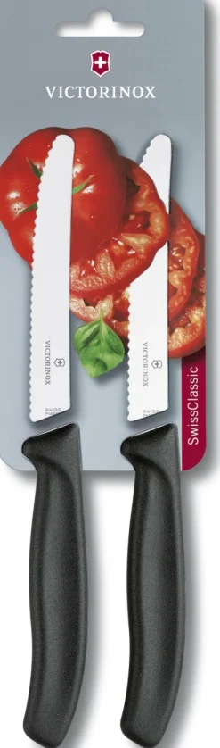Victorinox Swiss Classic tomatkniv, 11 cm, 2 st