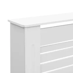 vidaXL Elementskydd 2 st vit 172x19x81,5 cm MDF - Tillbehör till värmeelement