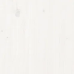 vidaXL Elementskydd vit 153x19x84 cm massiv furu - Tillbehör till värmeelement