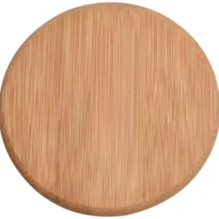 vidaXL Förvaringsburkar i glas med bambulock 6 st 600 ml - Kakburkar