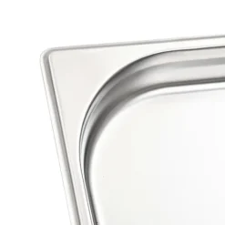vidaXL Tillbehör För Matservering-Gastronormkantiner 12 st GN 1/4 20 mm rostfritt stål - Kokeribehållare