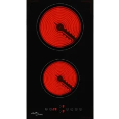 vidaXL Spishällar-Keramikhäll med 2 plattor touchkontroll 3000 W - Spishällar