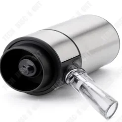 Vinluftare-Vin distributör - TD® - Multifunktionell mini karaff - Elektrisk - Rostfritt stål - Svart