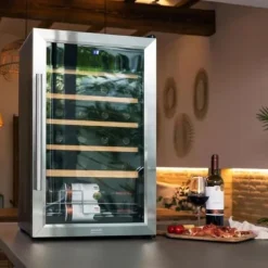 Vinkylar-Vinkyl - CECOTEC - GrandSommelier 2450 - Inox - 24 flaskor - Tyst kompressor