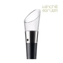 Vinluftare-Vinkylare - vinflaskkylare och luftare i rostfritt stål