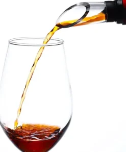 Vinkylare 3-i-1 rostfritt stål vinflaskkylare pinnfrys, luftar vin för jul- och födelsedagspresenter