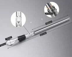 Vinkylare 3-i-1 rostfritt stål vinflaskkylare pinnfrys, luftar vin för jul- och födelsedagspresenter