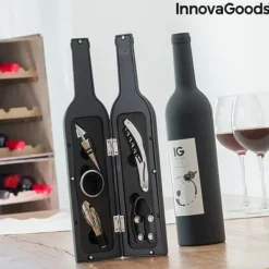 Vinlåda - InnovaGoods - Kökssommelier - 5 delar - Elegant design - Perfekt som present