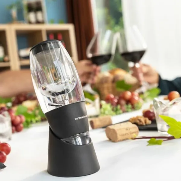 Vinluftare med filter, hållare och lock Wineir InnovaGoods