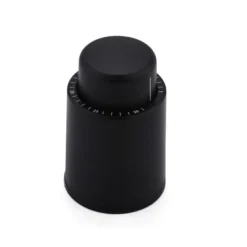 Vinproppar, riktiga vakuumproppar, återanvändbar vinbehållare, vinkorkar håller sig färska, bästa jul- och födelsedagspresenter för vinälskare. Svart | CDON