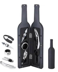 VINSETT I ETT FODRAL I FORM AV EN FLASKA KINGHOFF KH-1166