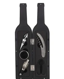 VINSETT I ETT FODRAL I FORM AV EN FLASKA KINGHOFF KH-1166