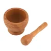 Mortlar & Mortelstötar-Vitlökskvarn i plast - Bekvämt köksredskap för att mala kryddor och örter