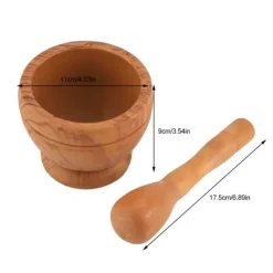 Mortlar & Mortelstötar-Vitlökskvarn i plast - Bekvämt köksredskap för att mala kryddor och örter