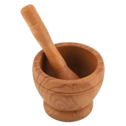 Mortlar & Mortelstötar-Vitlökskvarn i plast - Bekvämt köksredskap för att mala kryddor och örter