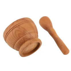 Mortlar & Mortelstötar-Vitlökskvarn i plast - Bekvämt köksredskap för att mala kryddor och örter