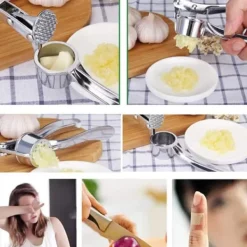 Vitlökspress Aluminium 2-pack FRDELMA