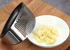 Vitlökspressar-Vitlökspress, kross, vagga BRUNBESTE BB-1188