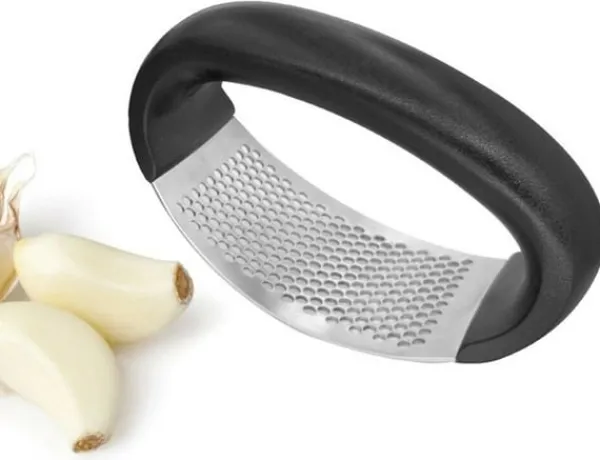 Vitlökspress med handtag