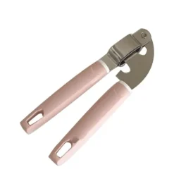 Vitlökspressar-Vitlökspress Rostfritt stål Plasthandtag Vitlöksfärs Lätt att pressa rengöring Vitlökskross för kök Rosa