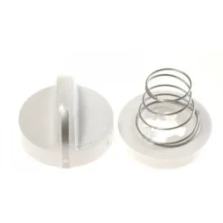 Vitt termoknopphandtag för BRANDT spis 4192817