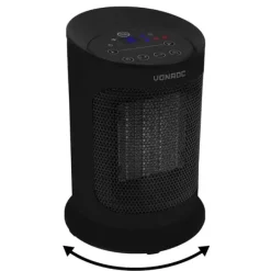 Vonroc Fläktar-Elektrisk värmefläkt – 1200W/1800W – keramisk – Roterationsfunktion | Inkl. Fjärrkontroll